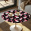 Round cocktail table covers washable elastic fit 2 pack 2