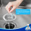 Passoire d'évier de cuisine en acier inoxydable (lot de 2) 7