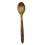 Vintage Wooden Soup Spoon with Curved Handle 4