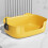 Bac à litière pour chat à bords hauts 40 x 29 x 14,5 cm 3