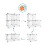 Modulaire draadkubusplankenset - Metaal, kliksysteem 6