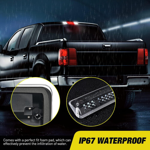 Third Brake Light LED High-Mount Stop Light for Ford F150 2