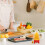 Portable Egg Shaker Silicone Handheld Mixer Blue 4