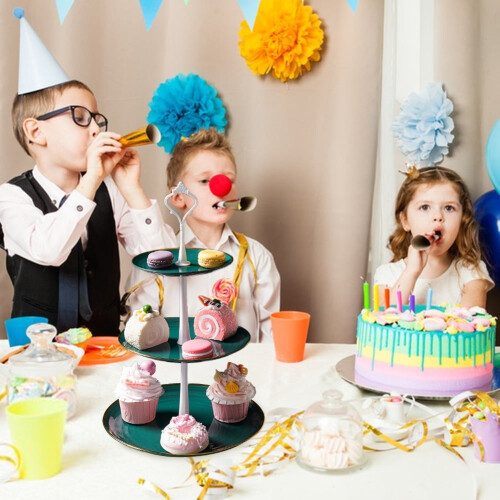 3-Tier Dessert Stand for Cupcakes and Fruit Display 1