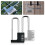 U-Shaped Combination Padlock 4-Digit Adjustable 3