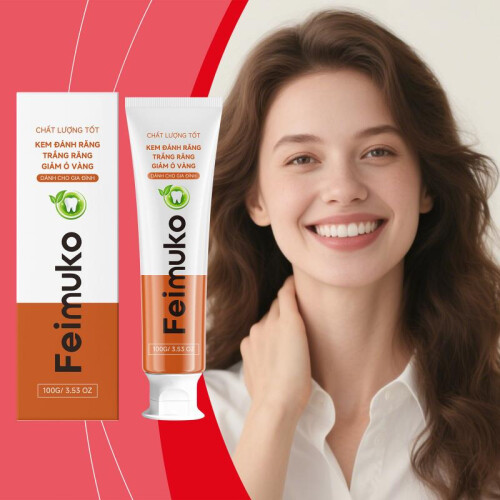Feimuko Brightening Toothpaste Gentle Clean Teeth Polish Fresh Breath Care 1