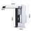 Waterfall LED Faucet Chrome Bathroom Kitchen Sink 8