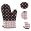 Oven Gloves Insulated Cotton 2 Pcs 7