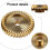 Brass Water Pump Impeller Self-Priming Double-Sided 7