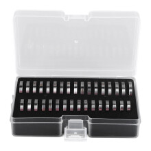Ring Sizer Tool Stainless Steel with Storage Box