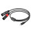 Type C to Dual XLR Audio Cable with DAC 1.5m 2