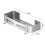 Wall-mounted bathroom shelf rustproof waterproof with hook 5