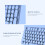 Wireless Keyboard and Mouse Combo with Bluetooth 5.1 and 4