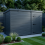 11x7 Pent Composite Shed Tanalised (Single Door, No Windows) 3