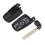 BMW 3/5/7 Series Replacement Key Black 3-Button 4
