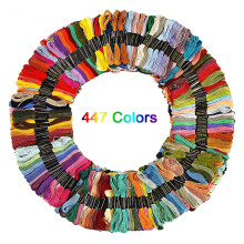 Embroidery Floss Multicolor 12.5 inches 447 pieces