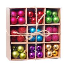 Christmas Ball Ornaments 3 cm 99 pcs Blue Pink