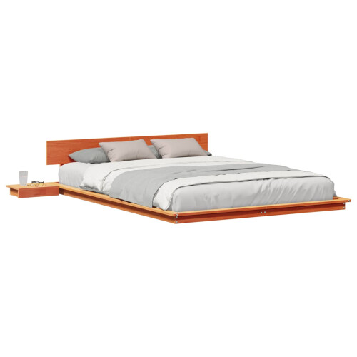 VidaXL vidaXL Bed Frame Brown 150 x 200 cm Wood 1