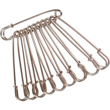 Heavy Duty Steel Safety Pins 50 pcs