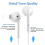 iPhone 7/8/X compatible headphones 2