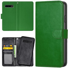 Samsung Galaxy S10 wallet case green