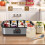 ogurt Maker with 8 Glass Jars, 1400ml Electric Yoghurt Maker Machine with Led Display, Adjustable Temp & Timer 2