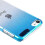 Raindrop Crystal Clear Hard Case for iPod Touch Blue 3
