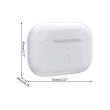 AirPods Pro replacement wireless charging case 660mAh white