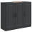 VidaXL vidaXL Sideboard Black 89 x 34.5 x 77 cm Engineered Wood 2