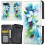 Samsung Galaxy S10 wallet case with floral design 1