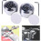 Motorcycle Quartz Clock and Thermometer 7/8 Inch 2 pcs 2