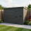 10x8 Pent Composite Shed Tanalised (Single Door, No Windows) 1