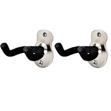 Robuster Gitarrenwandhalter Silver