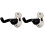 Robuster Gitarrenwandhalter Silver 1
