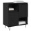 VidaXL vidaXL Sideboard 2 pcs Black Oak 60 x 35 x 70 cm 2
