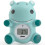 Baby Bath & Room Thermometer, Floating Hippo Design 2