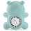 Baby Bath & Room Thermometer, Floating Hippo Design 5