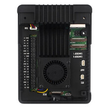 För Argon NEO 5 M.2 NVME PCIe-Fodral med Inbyggd PWM-Fläkt och Kylfläns SSD-Boot Pi 5 Från M.2 NVME-Enhet för Raspberry Pi 5