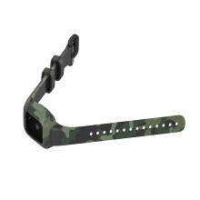 Patterned Replacement Strap for Garmin Vivofit JR 3 / GarminFit JR 3 Kids Watch Camo Green