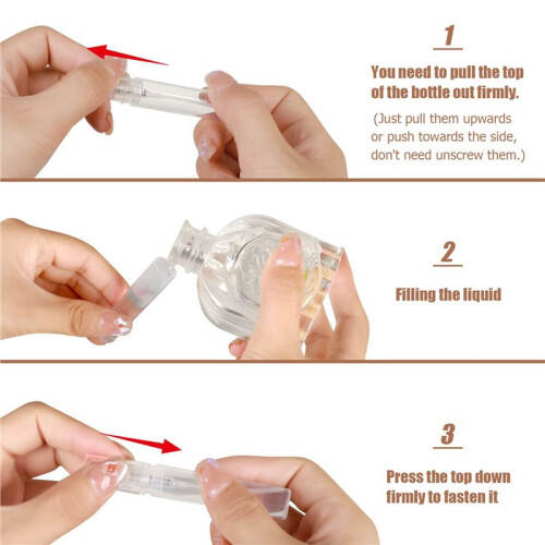 360PCS 5Ml  Spray Bottle,  Clear Plastic Spray Bottle Empty, Fine Mist Refillable Perfume Bottle