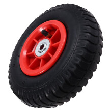 4X Elektrische Kinderauto met Opblaasbare Banden, Elektrische Driewieler voor Kinderen, Rubberen Wielen, Kinderautobanden, 1,2 cm Gat, 8 Inch