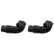 2X Air Cleaner Air Intake Duct Hose for Navara Pickup II Frontier D40 YD25 4X4 2004-2021 16578-EB70B 16578-EB70A