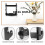 3 Tier Wall Mount Samurai Sword Katana Holder Stand Hanger Bracket Rack Display 4