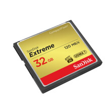 SanDisk Extreme CompactFlash 32GB R120MB/s W80MB/s SDCFXSB-032G-G46