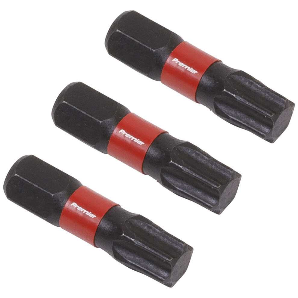 Sealey Ak8221 Trx-Star* T40 Impact Power Tool Bits 25Mm - 3Pc