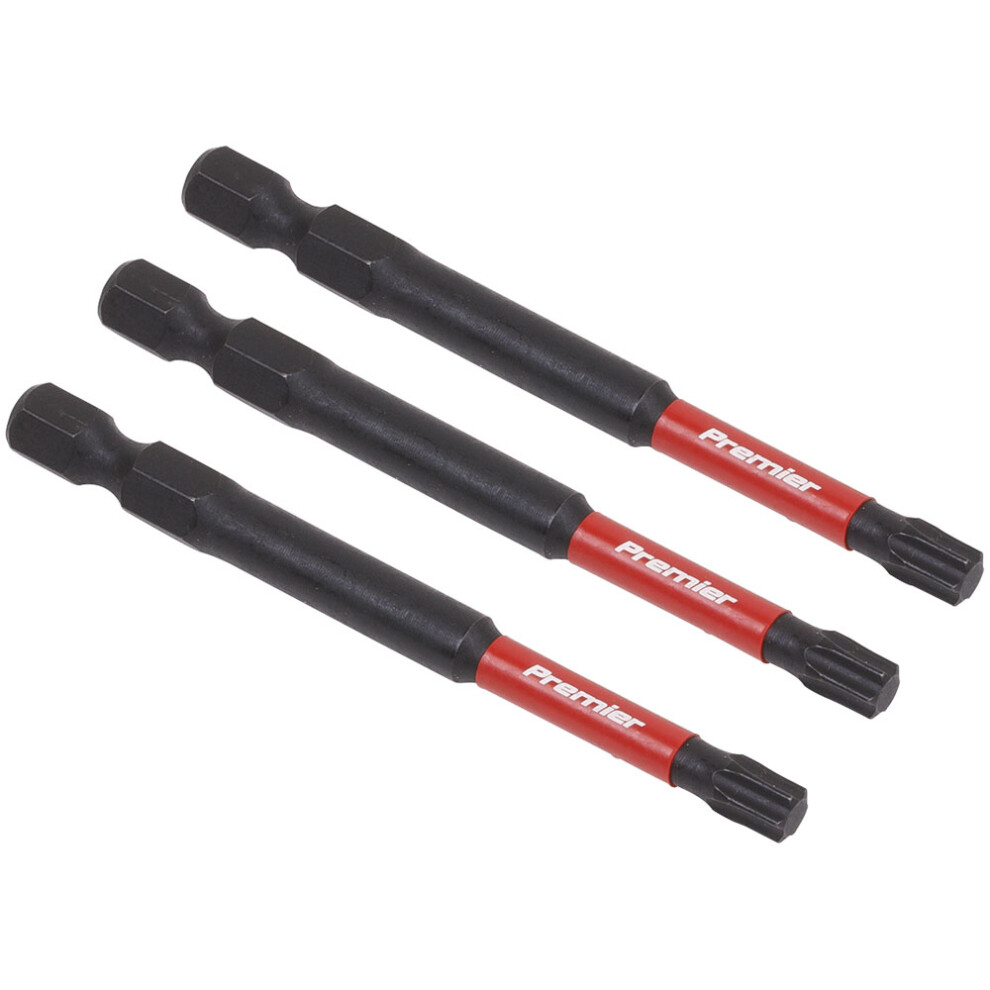 Sealey Ak8269 Trx Star* T27 Impact Power Tool Bits 75Mm - 3Pc 5054511956962