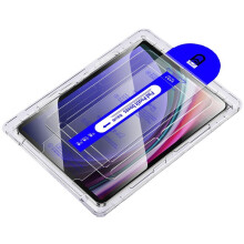 Samsung Galaxy Tab S10+/S9+ (12,4 Zoll) Displayschutz aus gehärtetem Glas mit staubfreiem Applikator