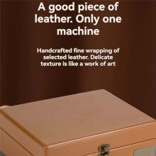 Valise Tourne-Disque CD Vintage avec Haut-Parleurs HI-FI 5.3 et Télécommande, Cadeau pour les Amateurs de Musique, Marron