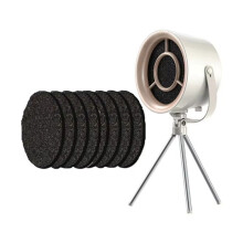 Cappa da Tavolo USB Cappa Aspirante Portatile Cappa Aspirante da Cucina Piccola Cappa Aspirante per Barbecue Cappa Aspirante Bianca Latte