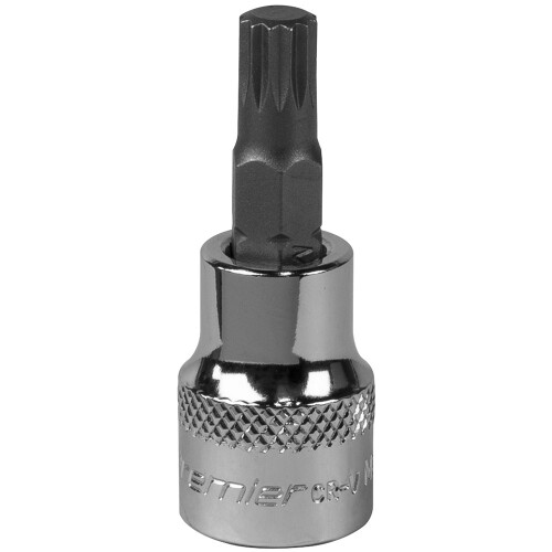 Sealey Sealey SBS007 Spline Socket Bit M9 3/8"Sq Drive
